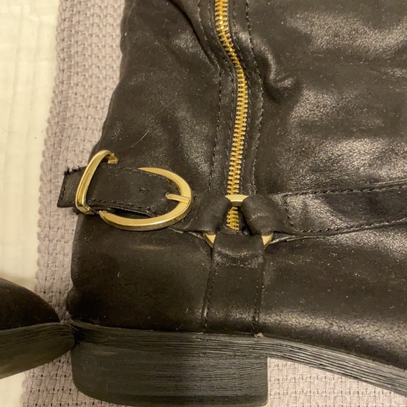 Black knee high target boots, size 11 women’s - Picture 2 of 5